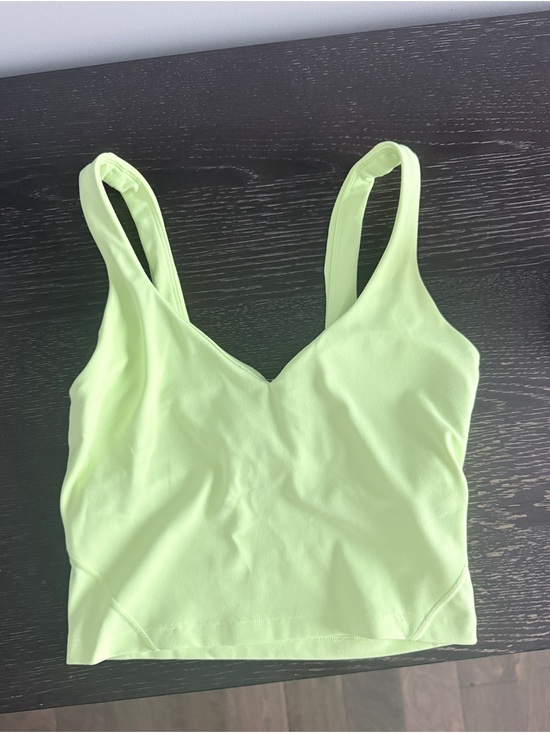 lululemon athletica Tops - Lululemon Align Tank- neon green  (size 0)